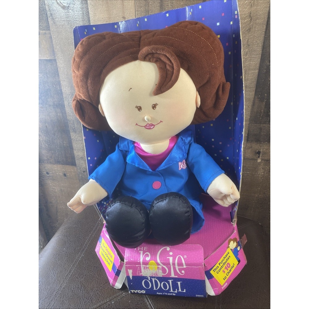 Rosie O'Donnell Plush Doll Toy Talking The Original Rosie O'Doll Tyco Vintage 97